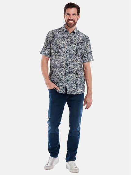 engbers Herren Kurzarm-Hemd regular Marineblau 35174 engbers Herren Kurzarm-Hemd regular Marineblau 35174