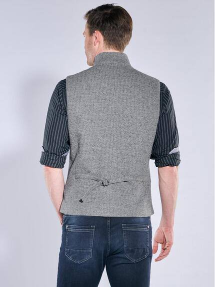 engbers Herren Weste Silbergrau 39834