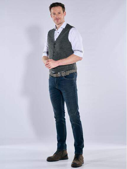 engbers Herren Sakko-Weste mit Knopfleiste Anthrazit 39400 engbers Herren Sakko-Weste mit Knopfleiste Anthrazit 39400