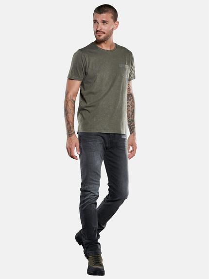 emilio adani Herren T-Shirt uni Braun 33423 emilio adani Herren T-Shirt uni Braun 33423