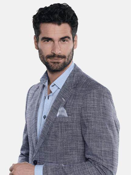 engbers Herren Sakko mit Leinenanteil Blau 31077 engbers Herren Sakko mit Leinenanteil Blau 31077