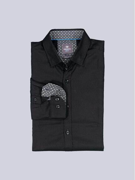 ENGBERS GERMANY Herren Hemd uni Schwarz 39358 ENGBERS GERMANY Herren Hemd uni Schwarz 39358