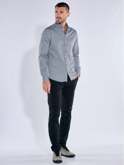 emilio adani Herren Langarm-Hemd satiniert Hellgrau 39600 emilio adani Herren Langarm-Hemd satiniert Hellgrau 39600