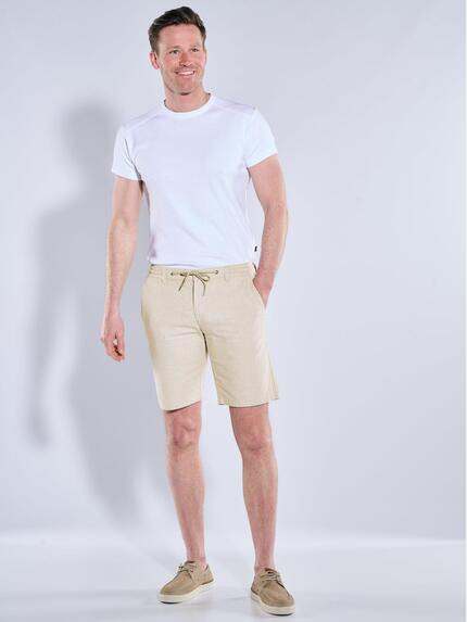 engbers Herren Bermuda mit Leinenanteil Beige 38655 engbers Herren Bermuda mit Leinenanteil Beige 38655
