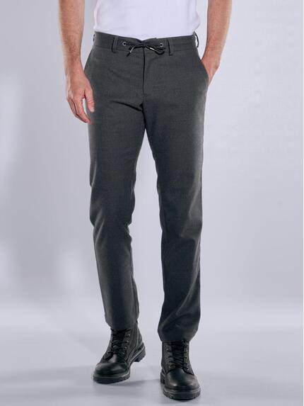 engbers Herren Chino regular Grau 37534