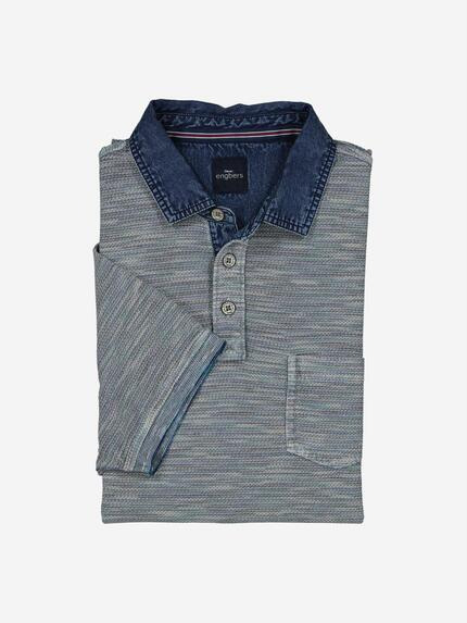 engbers Polo-Shirt regular Grau