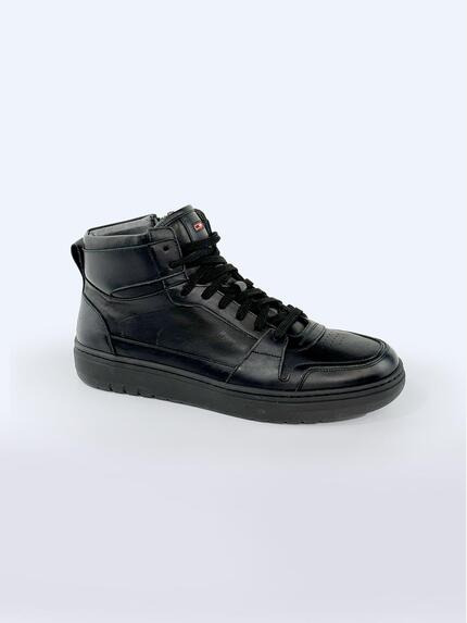 emilio adani Sneaker mit Reißverschluss Schwarz