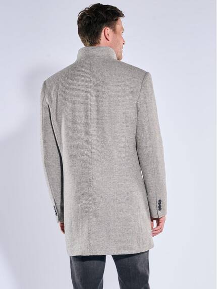 ENGBERS GERMANY Herren Mantel mit heraustrennbarem Inlet Grau 39514 ENGBERS GERMANY Herren Mantel mit heraustrennbarem Inlet Grau 39514
