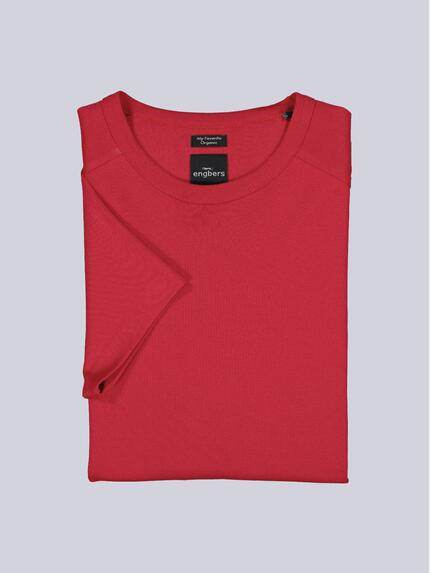 engbers Herren Basic-Shirt "My Favorite" organic Rot 33832 engbers Herren Basic-Shirt "My Favorite" organic Rot 33832