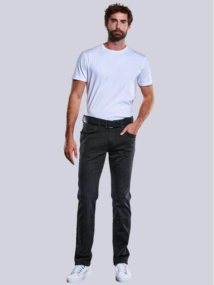 ENGBERS GERMANY Herren Jeans aus edler Baumwolle Schwarz 33726 ENGBERS GERMANY Herren Jeans aus edler Baumwolle Schwarz 33726