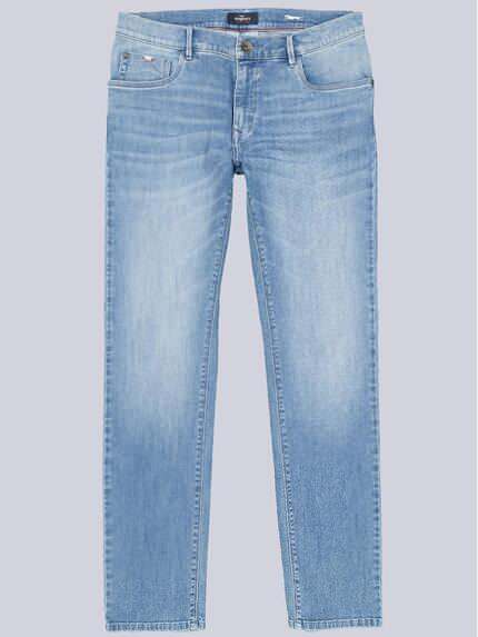 engbers Herren Super-Stretch-Jeans regular Mittelblau 38652