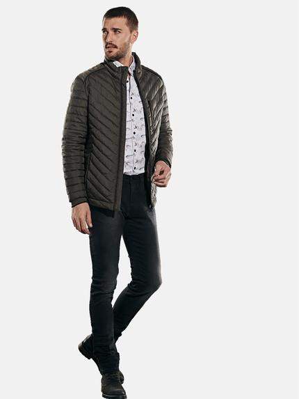 emilio adani Herren Jacke leicht gesteppt Braun 32449 emilio adani Herren Jacke leicht gesteppt Braun 32449