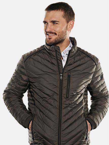 emilio adani Herren Jacke leicht gesteppt Braun 32449 emilio adani Herren Jacke leicht gesteppt Braun 32449