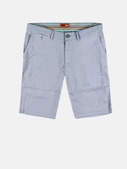 emilio adani Sportive Chino Bermuda mit seitlichem Tape Marineblau