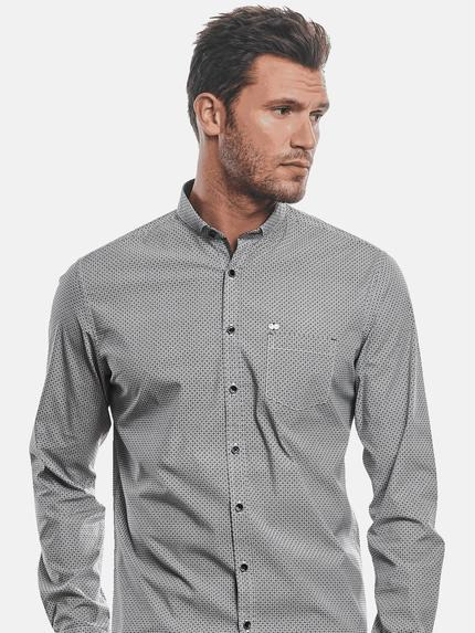 engbers Herren Comfort-Stretch-Hemd Schwarz 31276