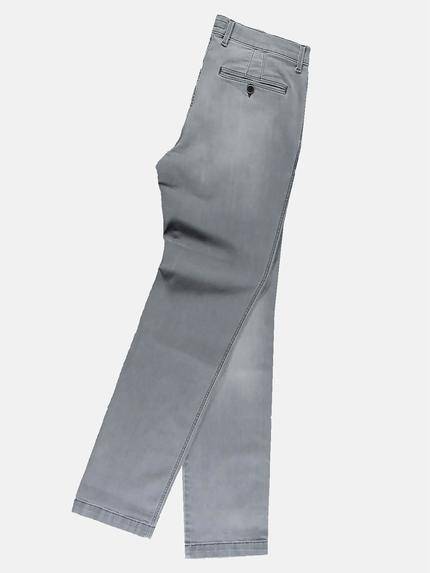 emilio adani Herren Innovative Denim Chino Grau 31344