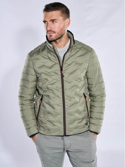 emilio adani Steppjacke slim fit Gruen
