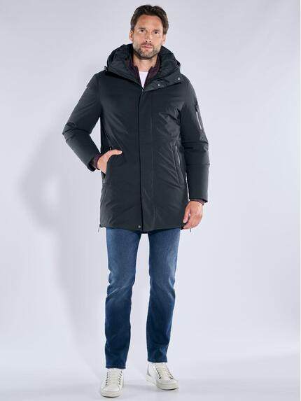 ENGBERS GERMANY Herren Wasserabweisende Jacke Schwarz 39317 ENGBERS GERMANY Herren Wasserabweisende Jacke Schwarz 39317