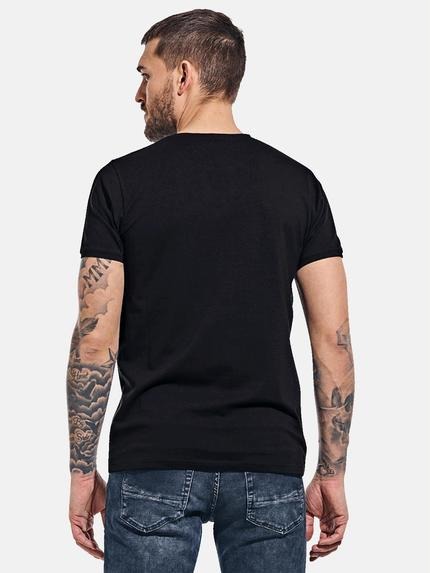 emilio adani Herren Basic-Shirt "My Favorite" Schwarz 35989 emilio adani Herren Basic-Shirt "My Favorite" Schwarz 35989
