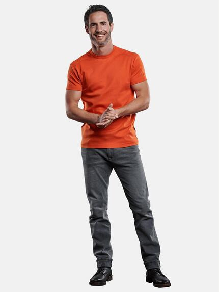 engbers Herren T-Shirt "My Favorite" Blutorange 29481