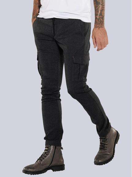 emilio adani Cargohose regular Anthrazit