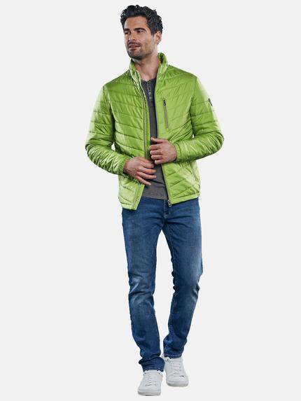 engbers Herren Sportive Steppjacke in Trendfarbe Grasgruen 31032 engbers Herren Sportive Steppjacke in Trendfarbe Grasgruen 31032