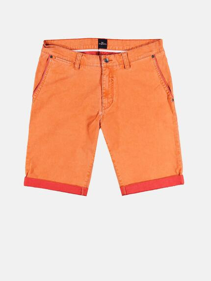 engbers Herren Doppelt gefärbte Shorts mit komfortablem Elasthananteil Mandarinorange 29827 engbers Herren Doppelt gefärbte Shorts mit komfortablem Elasthananteil Mandarinorange 29827