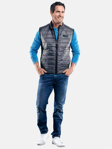 engbers Herren Modische Steppweste Anthrazit 29056 engbers Herren Modische Steppweste Anthrazit 29056