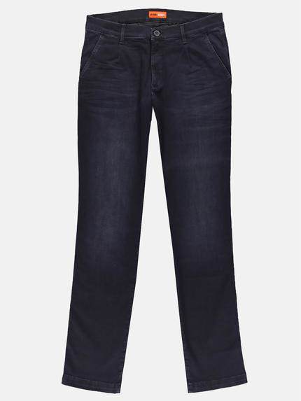 emilio adani Basic Jeans aus High Stretch-Material Saphirblau