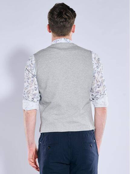 engbers Herren Sakko-Weste slim fit Grau 38871 engbers Herren Sakko-Weste slim fit Grau 38871