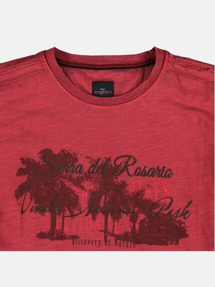 engbers Herren Rundhals T-Shirt Lachsrot 23801 engbers Herren Rundhals T-Shirt Lachsrot 23801