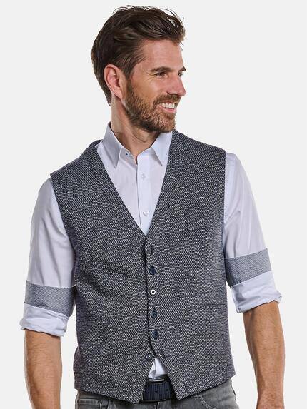 engbers Herren Sakko-Weste regular Blau 34077 engbers Herren Sakko-Weste regular Blau 34077