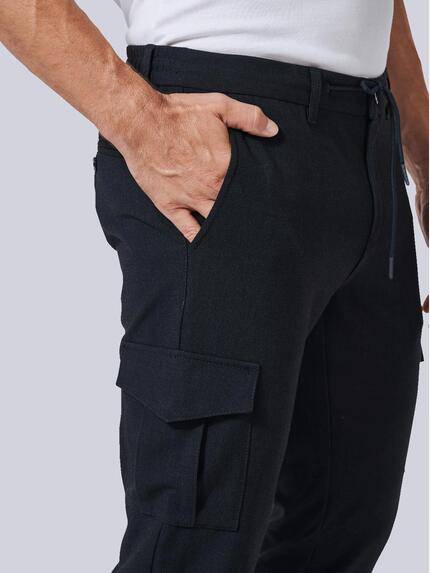 engbers Herren Cargo-Hose slim fit Blau 35221 engbers Herren Cargo-Hose slim fit Blau 35221