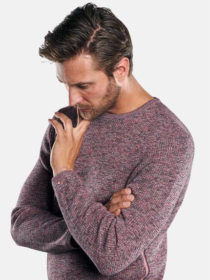 emilio adani Herren Mehrfarbiger Rundhalspullover Violett 30423 emilio adani Herren Mehrfarbiger Rundhalspullover Violett 30423
