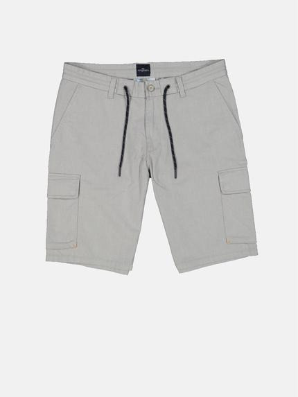 engbers Herren Cargo-Bermuda regular Grau 34997