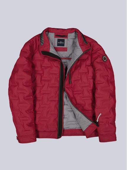 engbers Herren Jacke mit dezenter Struktur Rot 39304 engbers Herren Jacke mit dezenter Struktur Rot 39304