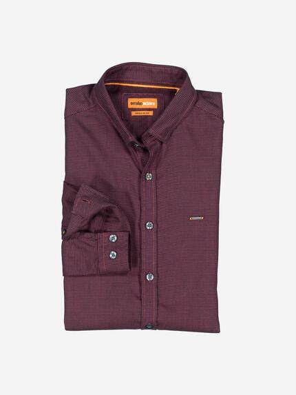 emilio adani Herren Hemd uni Magenta 37568 emilio adani Herren Hemd uni Magenta 37568