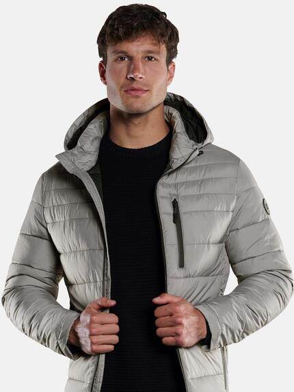 engbers Herren Steppjacke mit abnehmbarer Kapuze Kieselgrau 33302 engbers Herren Steppjacke mit abnehmbarer Kapuze Kieselgrau 33302