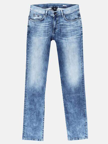 engbers Herren Jeans 5-Pocket Superstretch Himmelblau 29181