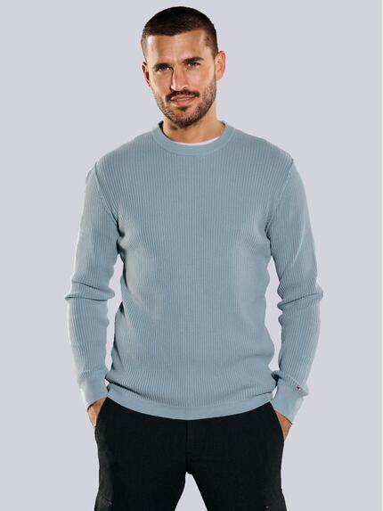 emilio adani Pullover regular Hellblau