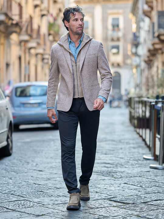 Männer Outfit Never just Beige