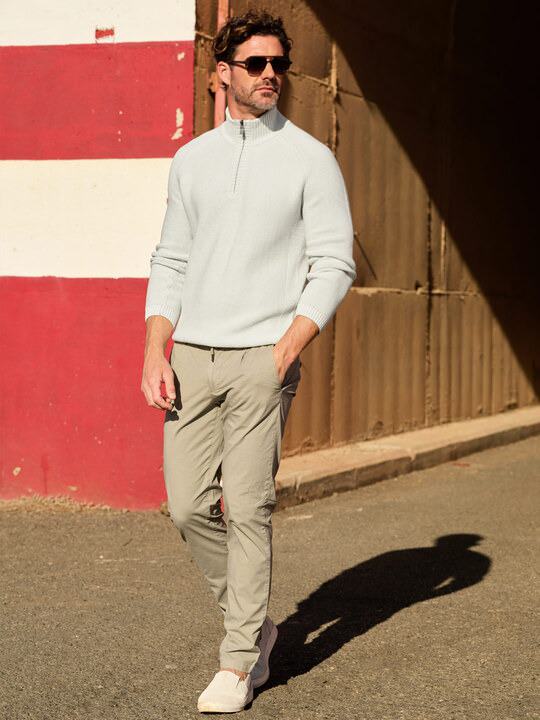 Männer Outfit Maskuline Gelassenheit