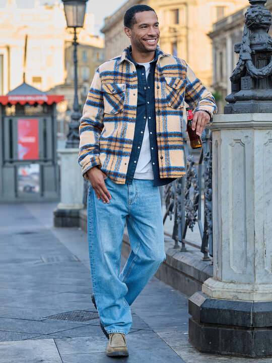 Männer Outfit Lässige Layerings