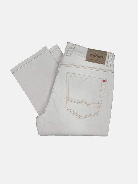 engbers Herren Jeans 5-Pocket Superstretch Beige 33120