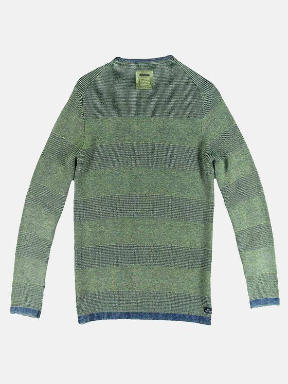 engbers Herren Pullover Rundhals Grasgruen 30986