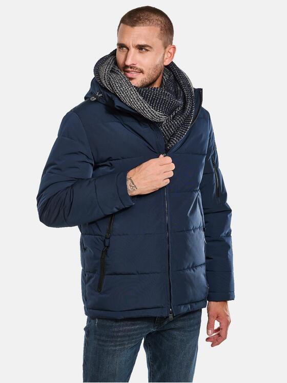 emilio adani Herren Jacke gesteppt Blau 33542