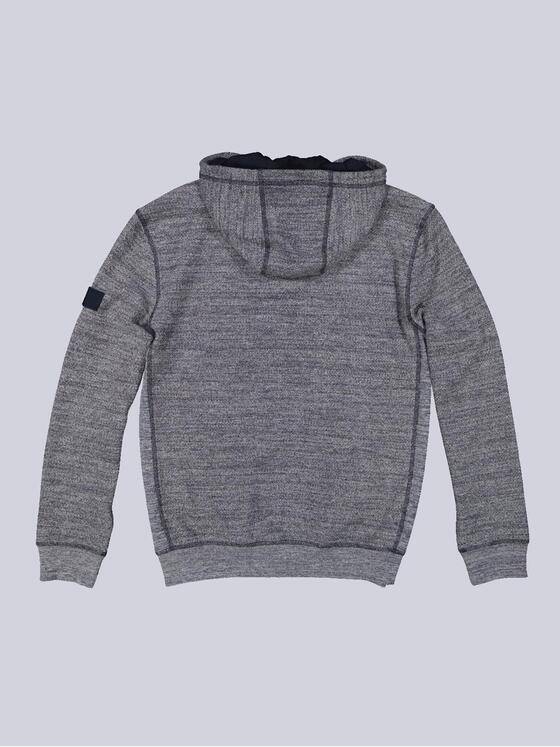 engbers Herren Sweatjacke mit Kapuze Blau 35645