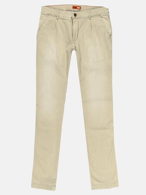 emilio adani Herren Elastische Chino Denim Beige 29278
