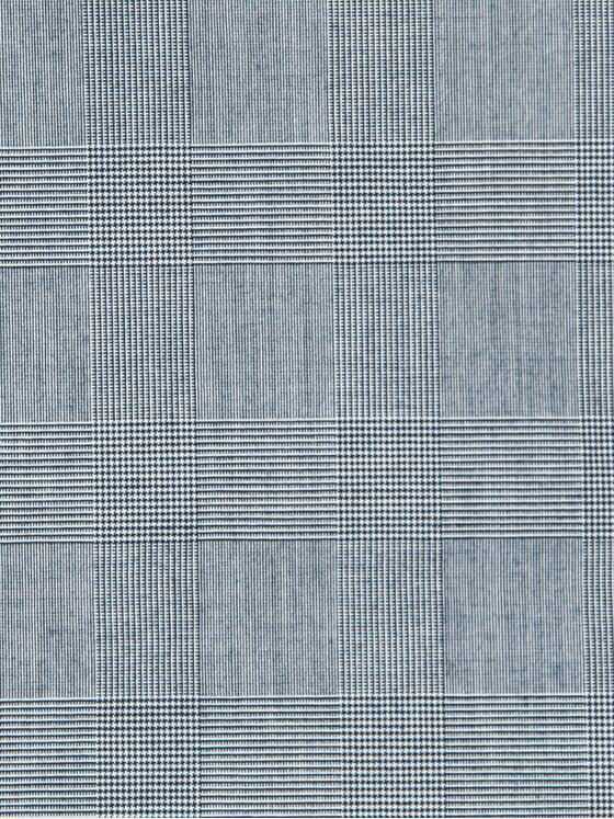 engbers Herren Chino Glencheck Muster Taubenblau 29176