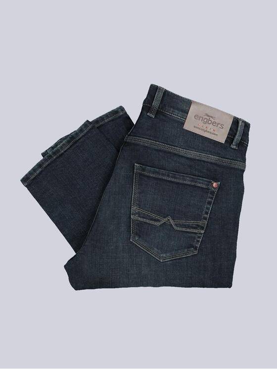 engbers Herren Super-Stretch-Jeans slim fit Blau 35564